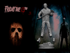 Friday the 13th 3D-printmodel