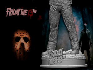 Friday the 13th 3D-printmodel