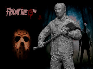 Friday the 13th 3D-printmodel