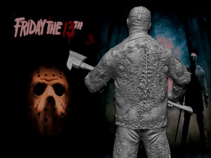 Friday the 13th 3D-printmodel