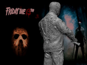 Friday the 13th 3D-printmodel