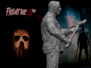 Friday the 13th 3D-printmodel