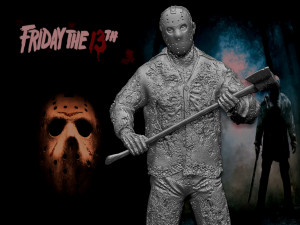 Friday the 13th 3D-printmodel