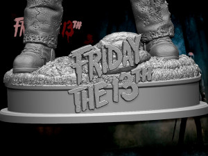 Friday the 13th 3D-printmodel