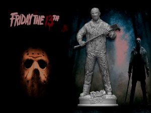 Friday the 13th 3D-printmodel