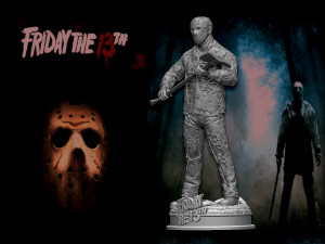 Friday the 13th 3D-printmodel