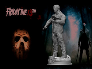 Friday the 13th 3D-printmodel