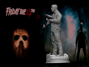 Friday the 13th 3D-printmodel