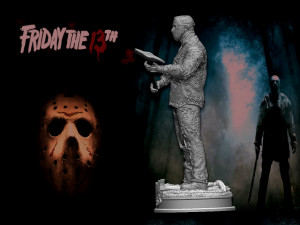 Friday the 13th 3D-printmodel