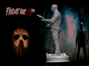 Friday the 13th 3D-printmodel