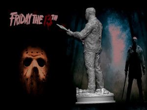 Friday the 13th 3D-printmodel