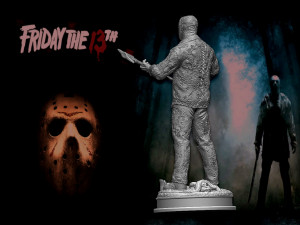 Friday the 13th 3D-printmodel