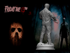 Friday the 13th 3D-printmodel
