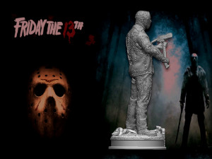 Friday the 13th 3D-printmodel