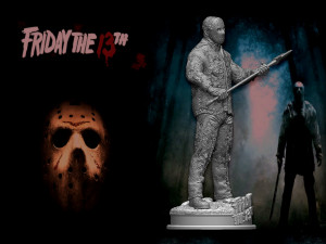 Friday the 13th 3D-printmodel