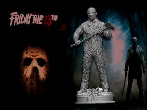 Friday the 13th 3D-printmodel