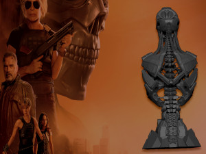Rev-9 Terminator V2 Modèles 3D en vedette