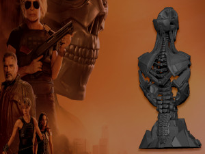 Rev-9 Terminator V2 Modèles 3D en vedette