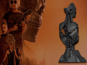 Rev-9 Terminator V2 Modèles 3D en vedette