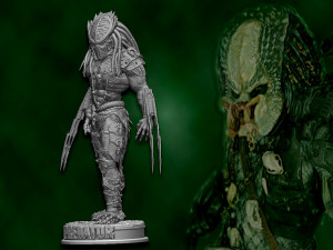 Predator Swordsman 3D Print Model