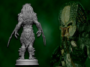 Predator Swordsman 3D Print Model