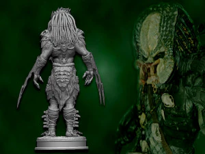 Predator Swordsman 3D Print Model