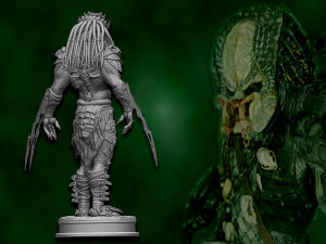 Predator Swordsman 3D Print Model