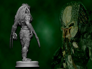 Predator Swordsman 3D Print Model
