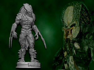 Predator Swordsman 3D Print Model