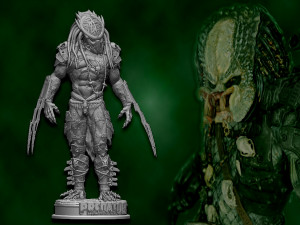 Predator Swordsman 3D Print Model