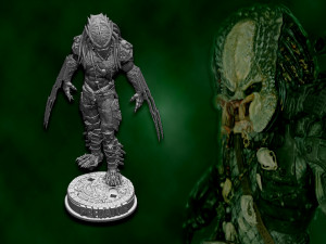 Predator Swordsman 3D Print Model