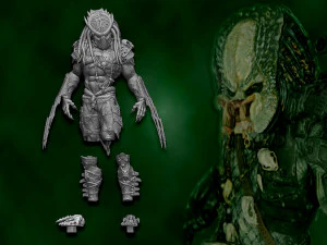 Predator Swordsman 3D Print Model