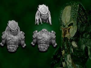 Predator Swordsman 3D Print Model