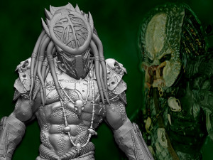 Predator Swordsman 3D Print Model
