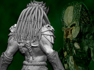 Predator Swordsman 3D Print Model
