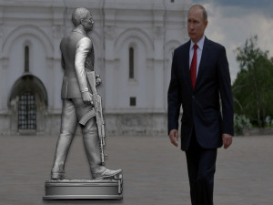 Vladimir Vladimirovich Putin Model Cetak 3D