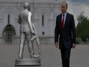 Vladimir Vladimirovich Putin Model Cetak 3D