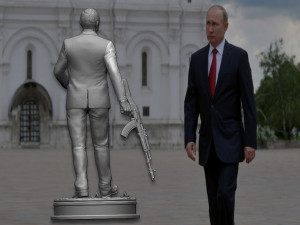 Vladimir Vladimirovich Putin Model Cetak 3D