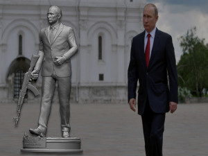 Vladimir Vladimirovich Putin Model Cetak 3D