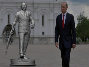 Vladimir Vladimirovich Putin Model Cetak 3D