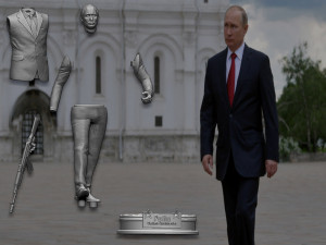 Vladimir Vladimirovich Putin Model Cetak 3D