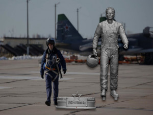 Piloto de vks de Rusia 3D Print Model