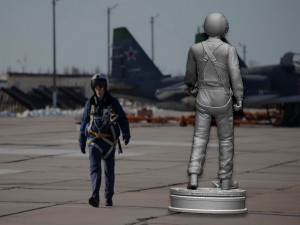 Piloto de vks de Rusia 3D Print Model