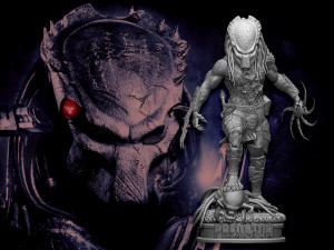 Predator Wolf 3D Print Model