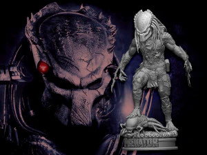 Predator Wolf 3D Print Model