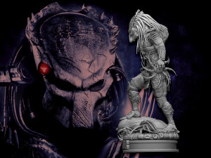 Predator Wolf 3Dプリントモデル