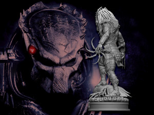 Predator Wolf 3Dプリントモデル