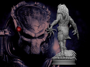Predator Wolf 3Dプリントモデル