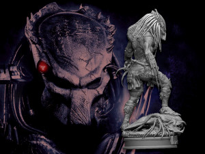 Predator Wolf 3Dプリントモデル