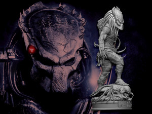 Predator Wolf 3Dプリントモデル